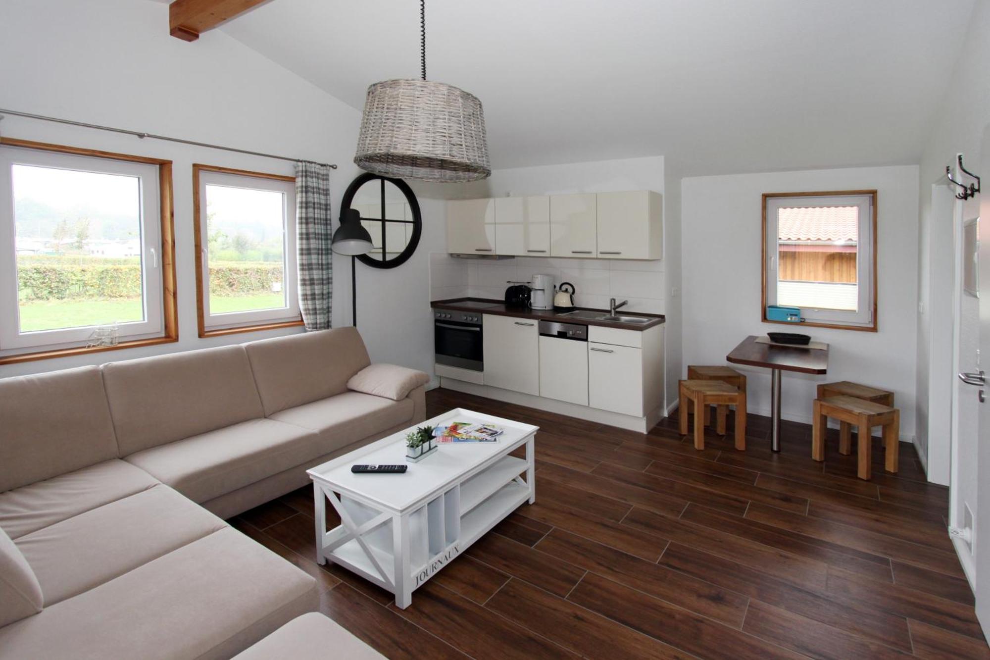 Ferienhaus 4 Campingpark Waldesruh Behrensdorf エクステリア 写真
